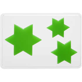 Moule décoratif, étoile, H : 6+8+10 cm, P: 9 mm, dim. 14,9x22 cm, 1 pièce [HOB-78637]