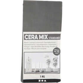 Plâtre de Paris Cera-Mix, gris clair, 1 kg [HOB-786500]