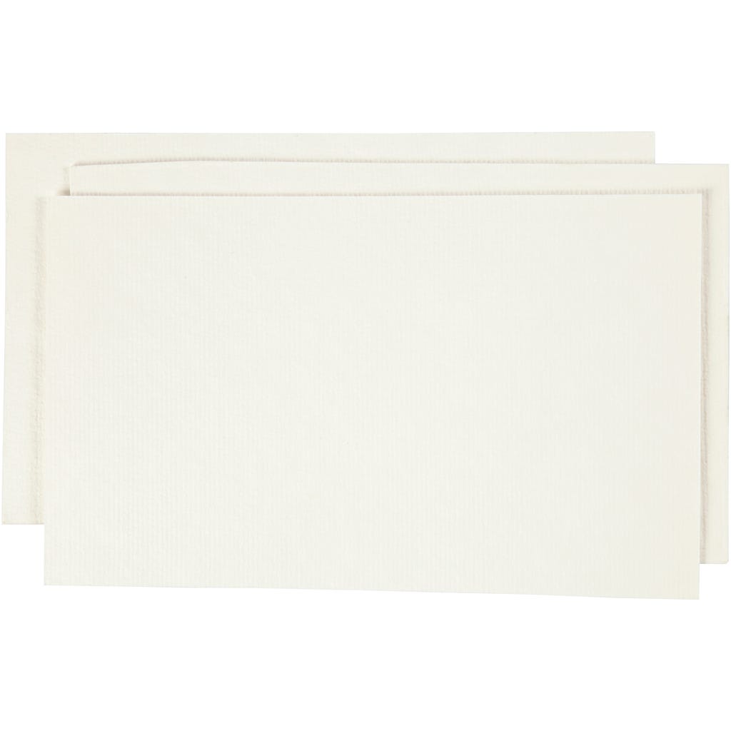 Pulpe de Papier, feuille 20x12 cm, blanc cassé, 100 gr/ 1 Pq. [HOB-78658]