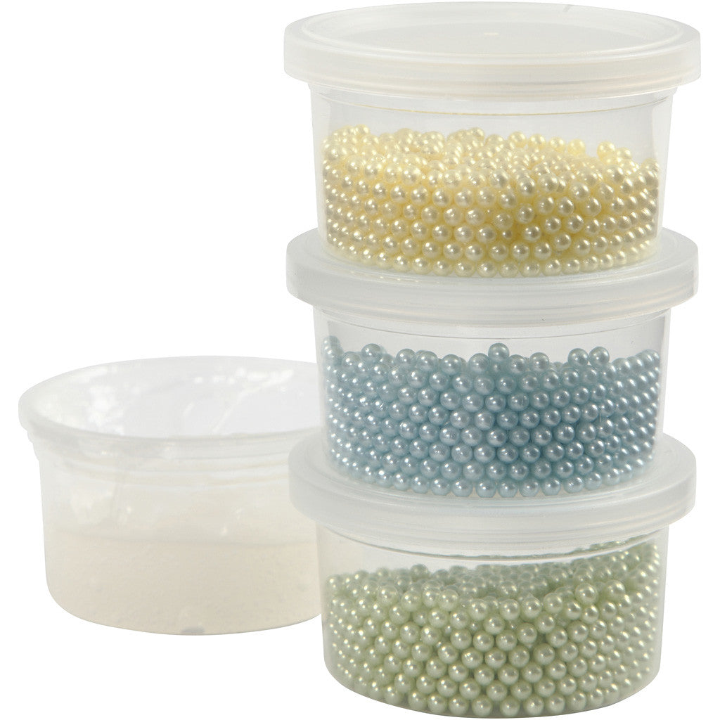 Pearl Clay®, ass. de couleurs, 3x25+38 gr, 1 set [HOB-78726]