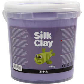Silk Clay®, violet, 650 gr/ 1 seau [HOB-78815]