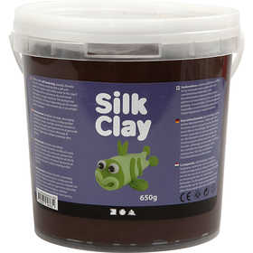Silk Clay®, brun, 650 gr/ 1 seau [HOB-78818]