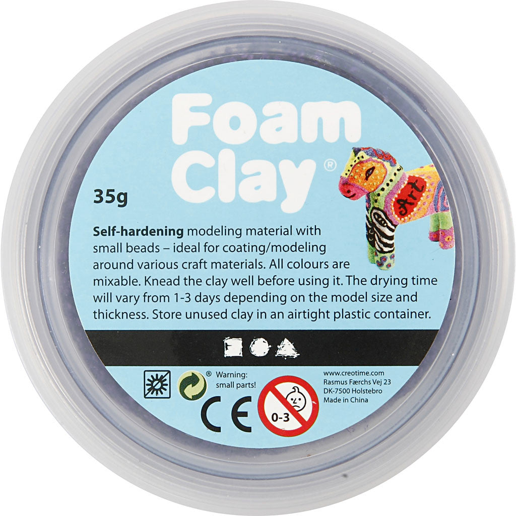 Foam Clay®, violet, 35 gr/ 1 boîte [HOB-78867]