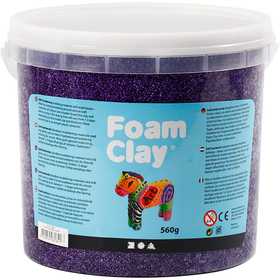 Foam Clay®, violet, 560 gr/ 1 seau [HOB-78877]