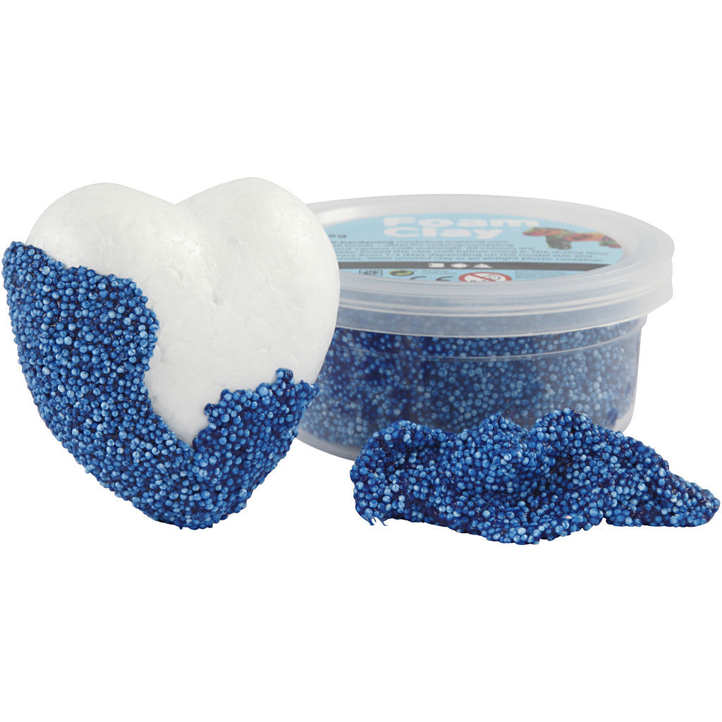 Foam Clay®, bleu, 35 gr/ 1 boîte [HOB-78922]