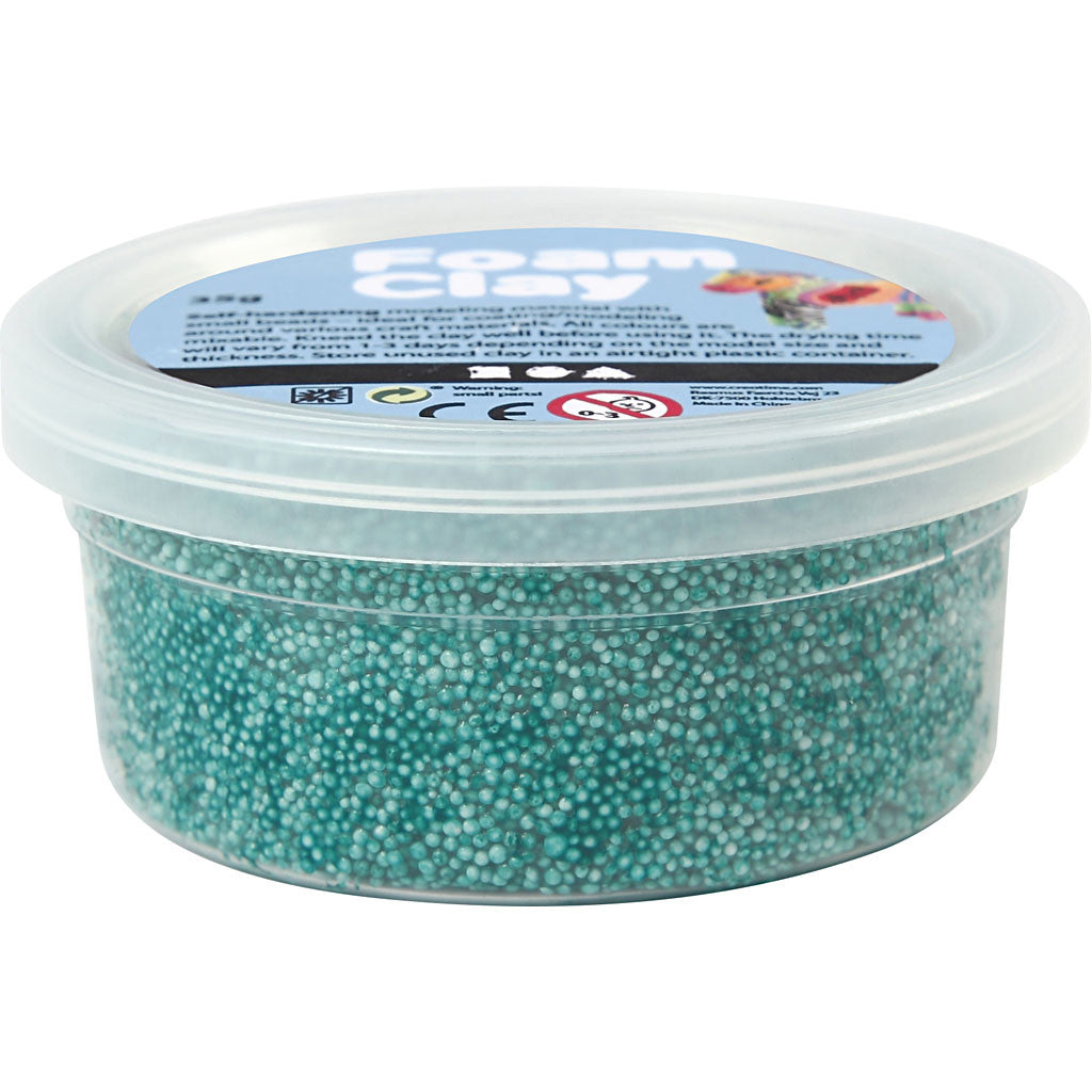 Foam Clay®, vert foncé, 35 gr/ 1 boîte [HOB-78954]