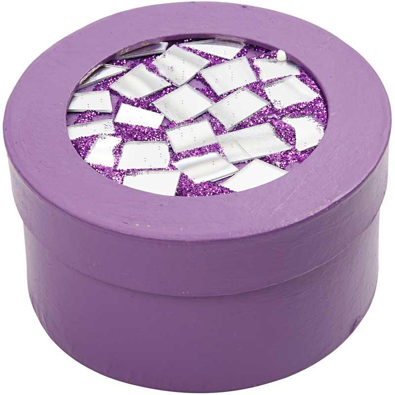 Miroir en plastique, feuille 29,5x21 cm, ép. 1,1 mm, 10 flles/ 1 Pq. [HOB-79094]