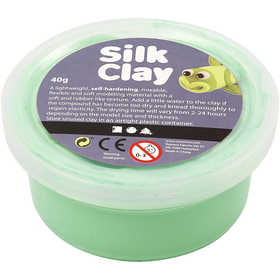 Silk Clay®, vert clair, 40 gr/ 1 boîte [HOB-79108]