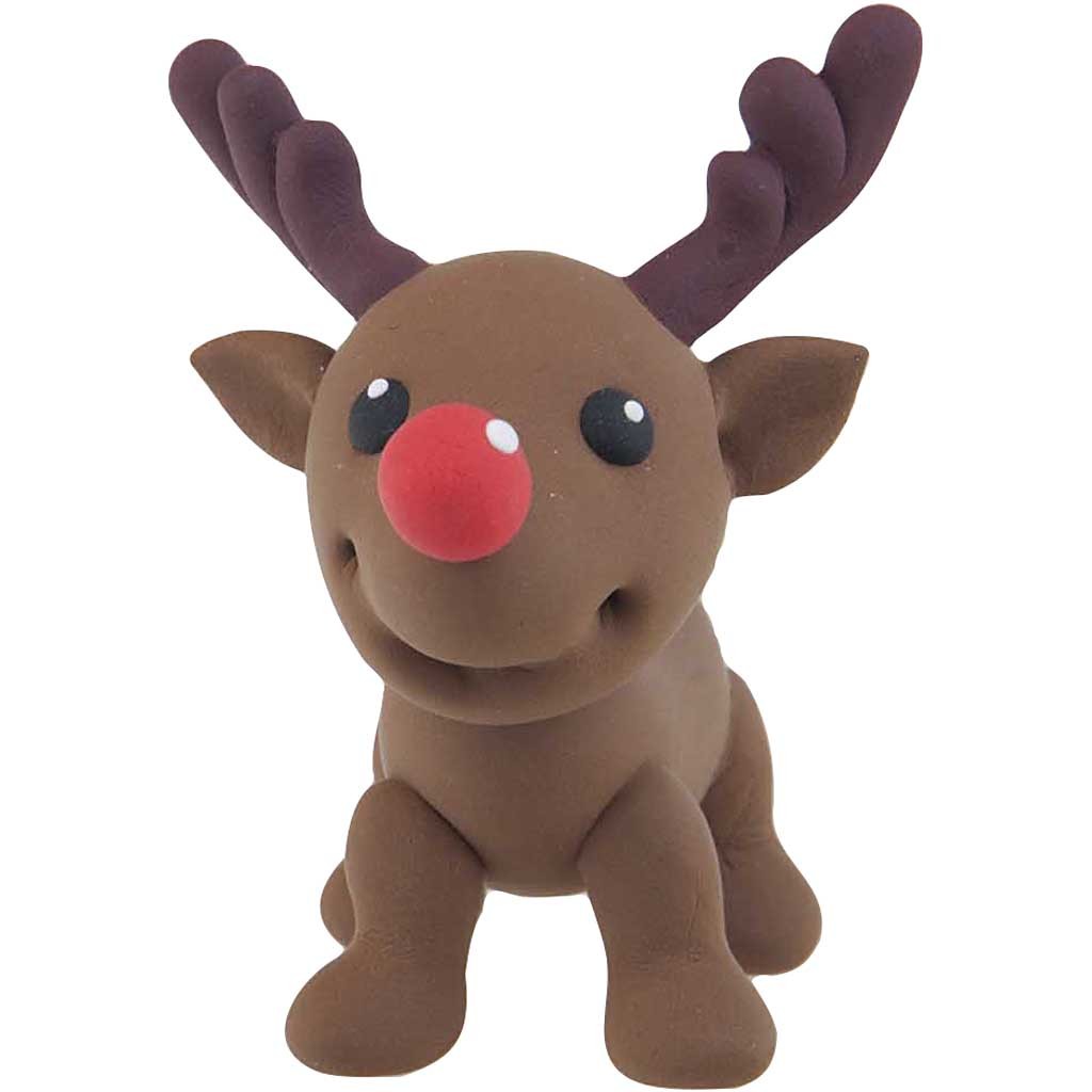 Silk Clay®, couleurs de noël, 6x14 gr/ 1 Pq. [HOB-79150]