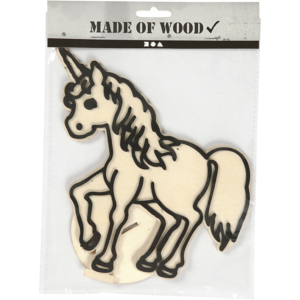 Figurine décorative, Licorne, H : 19 cm, 1 pièce [HOB-791954]