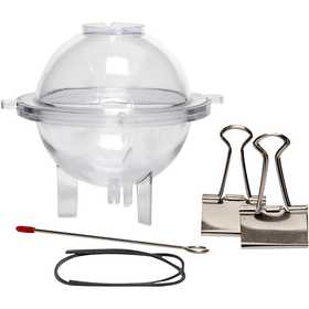 Moule pour bougie, Boule, d 80 mm, 1 pièce [HOB-79230]