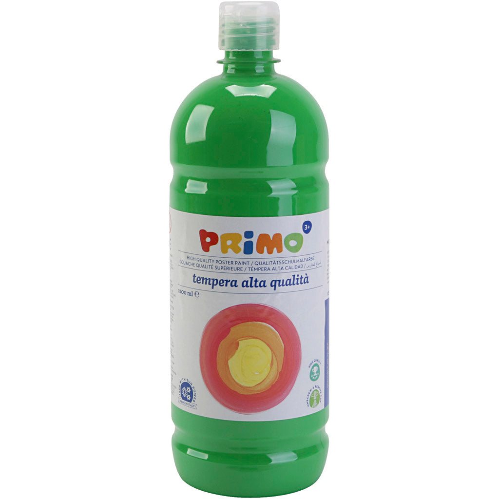 Peinture à la détrempe Mate, vert, 1000 ml/ 1 flacon [HOB-642164]