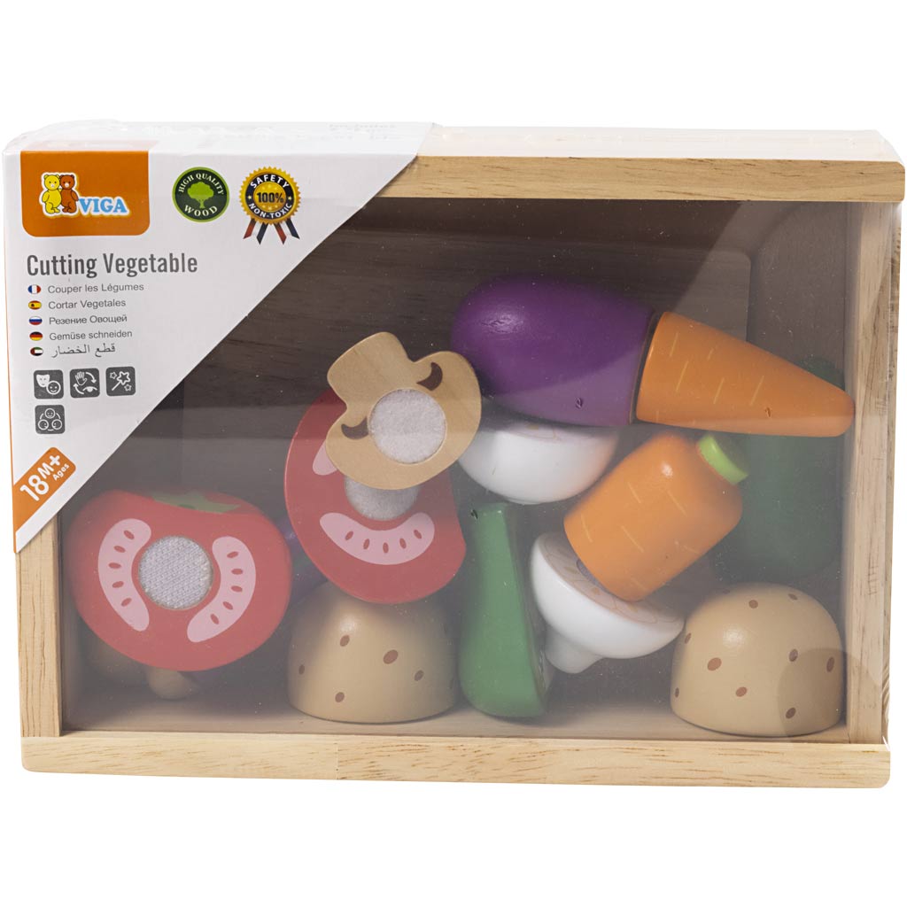 Ensemble de légumes à découper VIGA , 20 morceaux/ 1 set [HOB-907717]