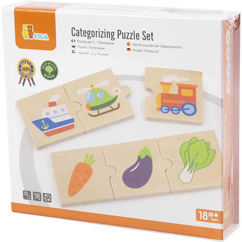 Puzzle VIGA, 8 morceaux/ 1 set [HOB-908547]