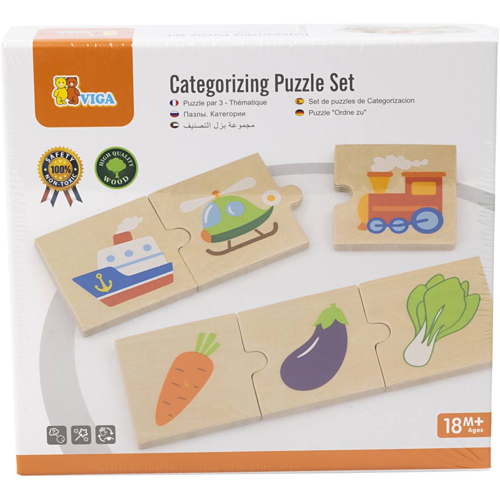 Puzzle VIGA, 8 morceaux/ 1 set [HOB-908547]