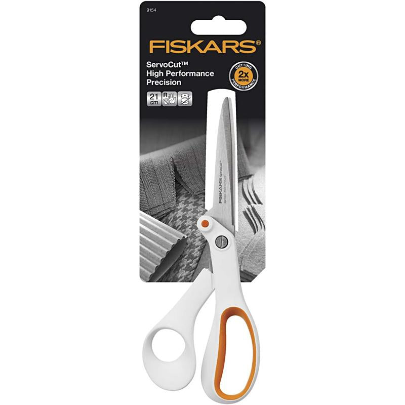 Fiskars Ciseaux Amplify RazorEdge®, L : 21 cm, droitier, 1 pièce [HOB-9154]