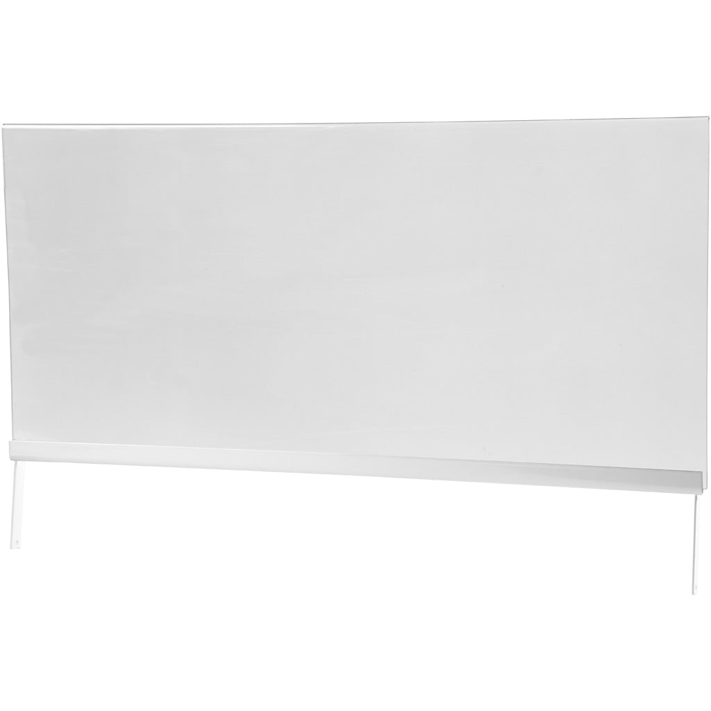 Panneau de tête avec base, H : 300 mm, L : 640 mm, 1 set [HOB-93240]