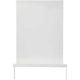 Panneau de tête avec base, H : 300 mm, L : 254 mm, 1 set [HOB-93255]