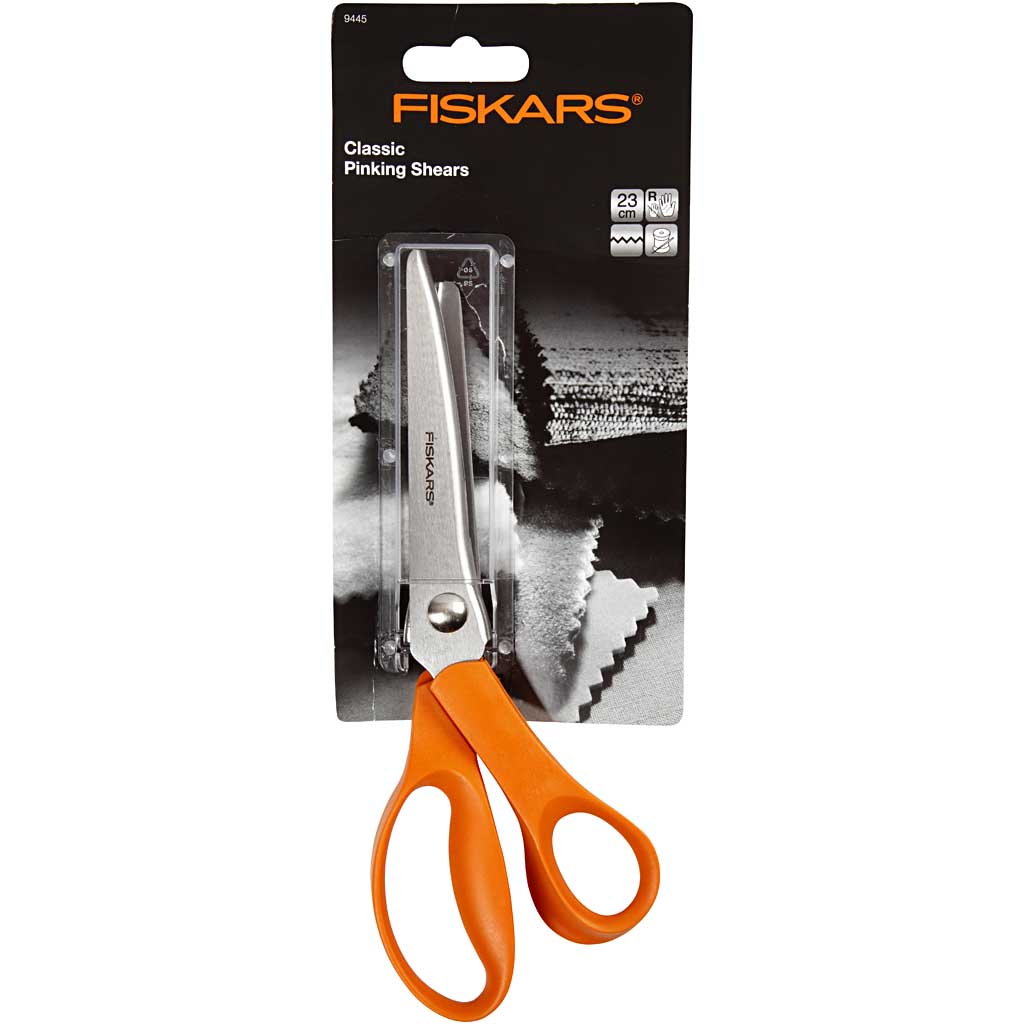 Fiskars Ciseaux Cranteurs Tissu, L : 23 cm, 1 pièce [HOB-9445]