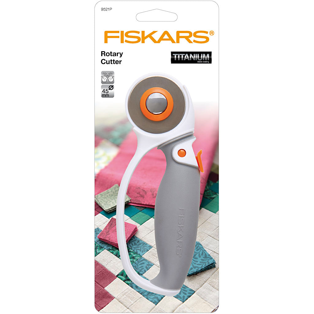 Fiskars Cutter rotatif, droitier & gaucher, 1 pièce [HOB-9521]