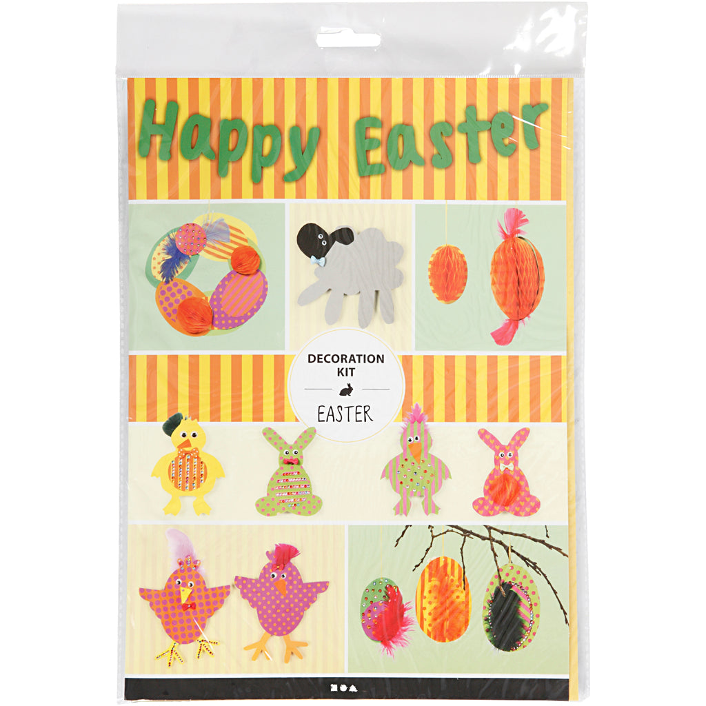 Kit de décorations, Couleurs vives, 1 Pq. [HOB-97422]