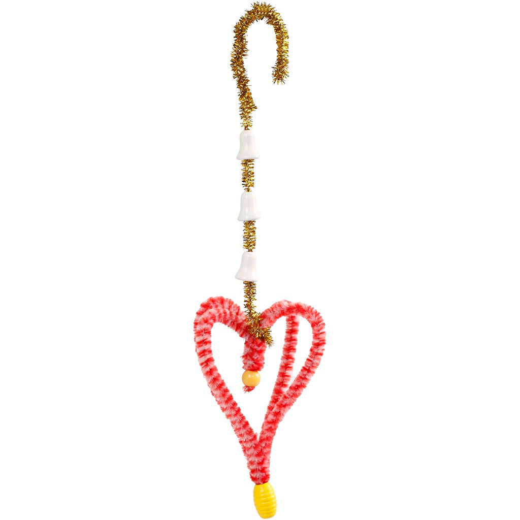 Amusement avec pinces et chemilles, ass. de couleurs, 1 set [HOB-97434]