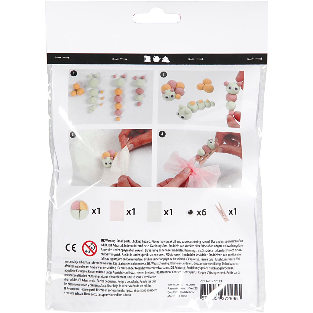 Mini Kit DIY, cycle de vie du papillon, 1 Pq. [HOB-977323]