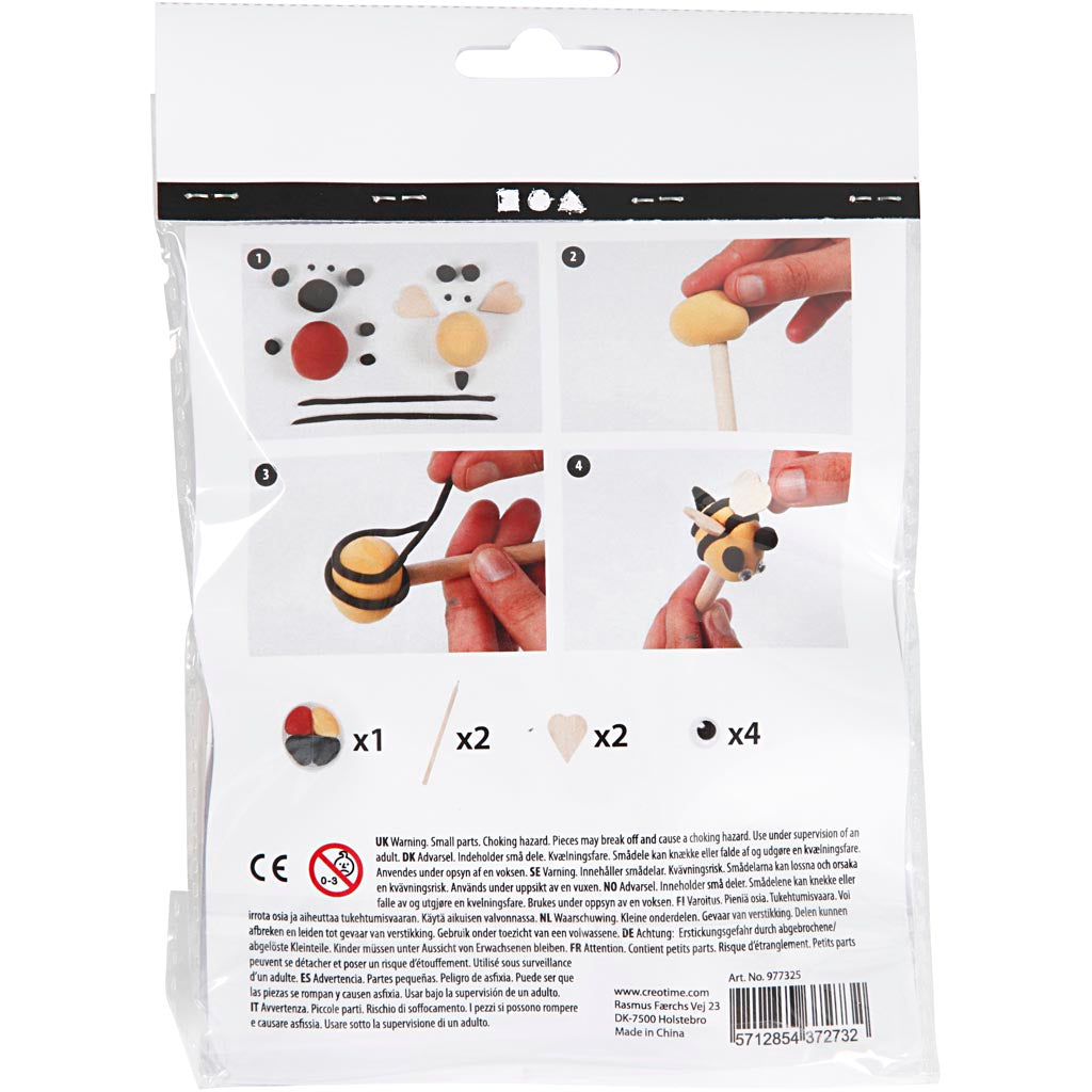 Mini Kit DIY, embouts de crayons, 1 Pq. [HOB-977325]