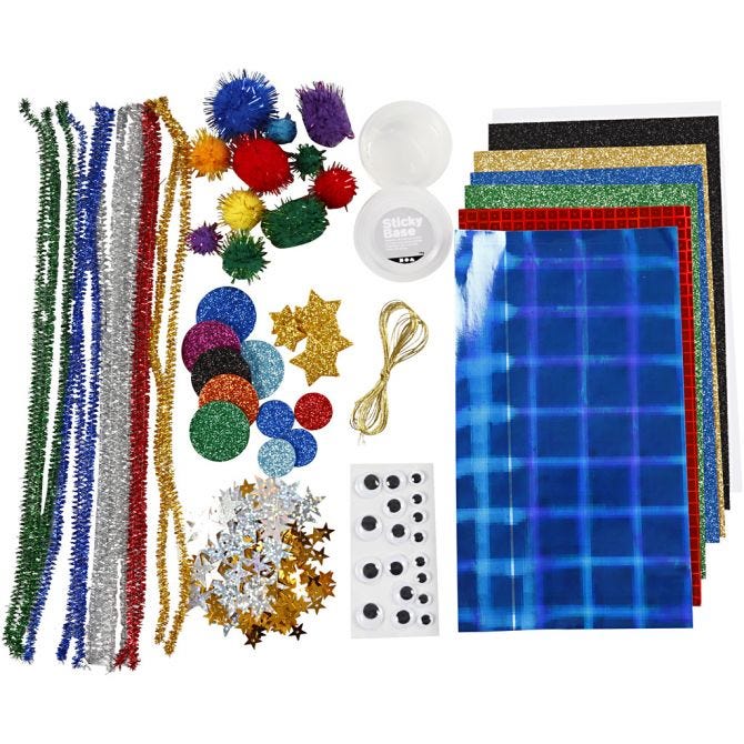 Assortiment de matériel créatif, Cosmos, 1 Pq. [HOB-977440]