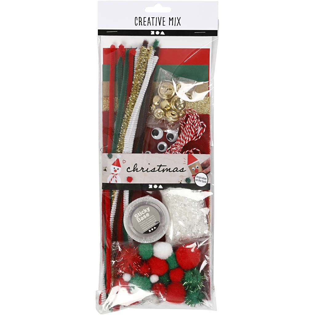 Crafting assortment, Christmas, 1 pack