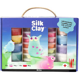 Set Silk Clay®, ass. de couleurs, 1 set [HOB-98110]