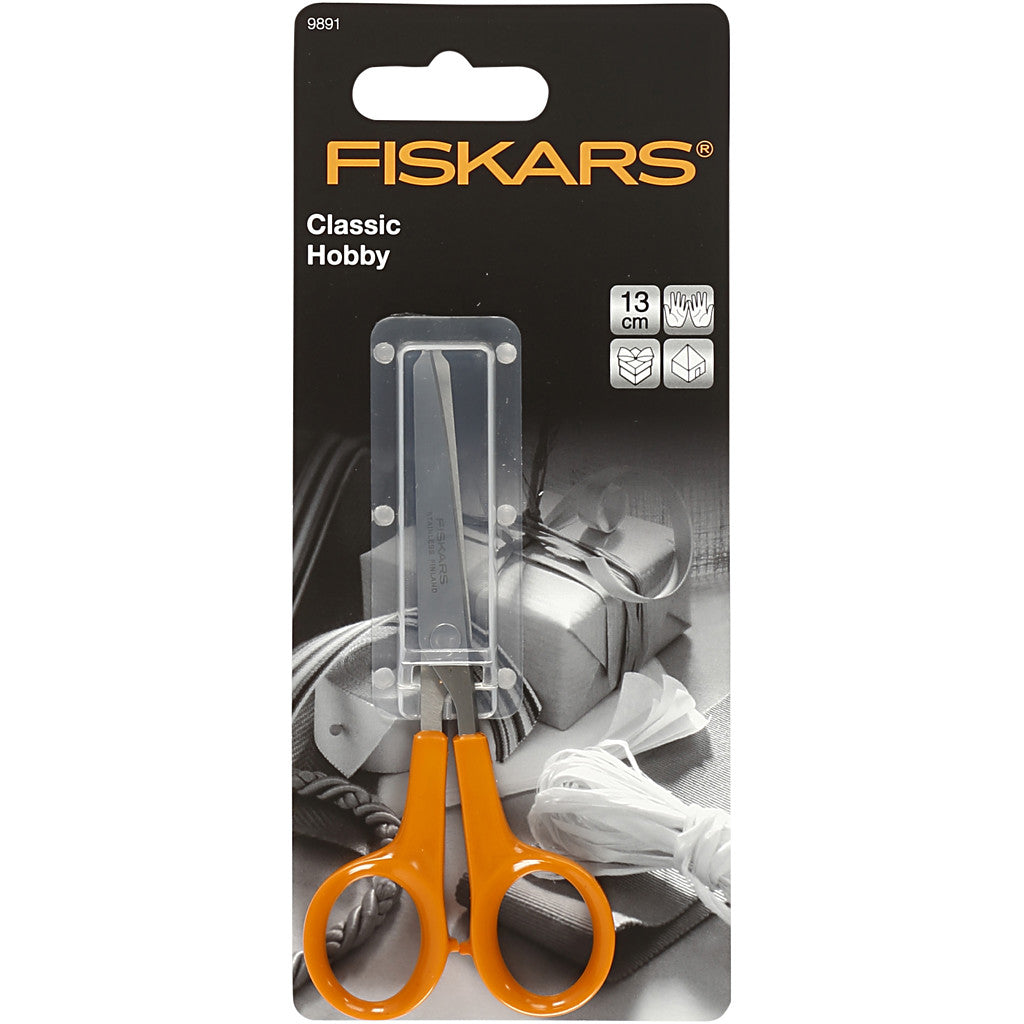 Fiskars Ciseaux Standards Classiques, L : 13 cm, 1 pièce [HOB-9891]
