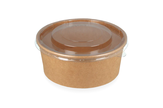 Couvercle salade Poke Bowl 500ml-750ml-1000ml Ø14,8cm transparent empilable (300 pcs) [TK-9987011]