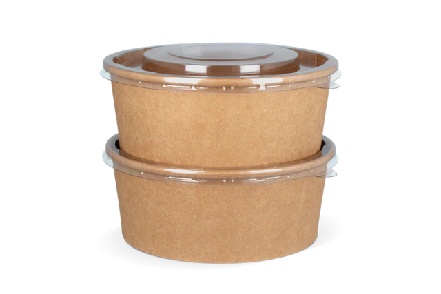 Couvercle salade Poke Bowl 500ml-750ml-1000ml Ø14,8cm transparent empilable (300 pcs) [TK-9987011]