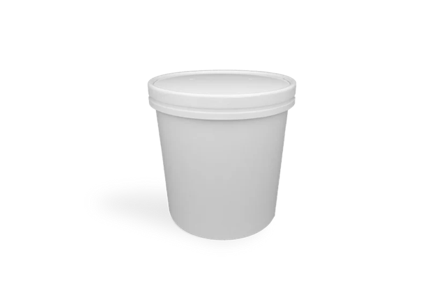 Couvercle Gobelet à soupe en carton 750-1000ml Ø11,8cm Blanc (500 pcs) [TK-9987080]