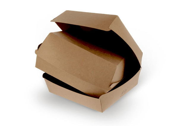 Boîte à Menus / Plateau à Hamburger 20x8,8x20 cm FSC®Mix kraft (300 pcs) [TK-9987220]
