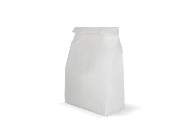 Sachet à Snacks Papier perforé (2 pond) 16x10x31 cm Blanc 45gr (1.100 pcs) [TK-9987489]