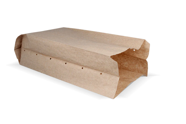 Snack Bags perforated Paper (3 pond) 16x10x36 cm kraft 50gr (900 pcs)