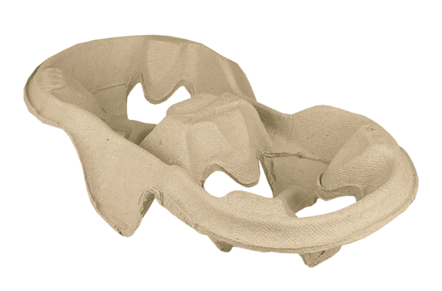 Plateau de transport pour 2 Gobelets en carton recyclé (480 pièces) [TK-9987574]