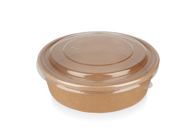 Salade Poke Bowl 900ml 30oz Ø18,4x5cm kraft (300 pcs) [TK-9987587]