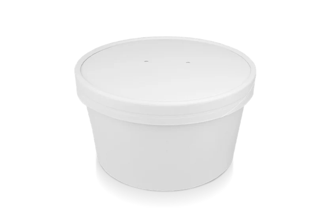 Salade Poke Bowl 1000ml 32oz Ø14,8x7,8 cm Blanc (300 pcs) [TK-9987588]
