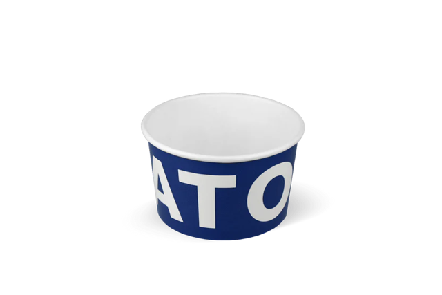 Gobelet à crème glacée Carton 240ml Ø9,2 cm 8oz GELATO (1.000 pcs) [TK-9987601]