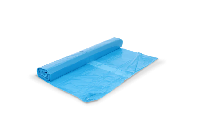 Sac Poubelle 120 Litres70x110cm 20 Rouleaux avec 25 Sac bleus (licht) (500 Sac) [TK-9987662]