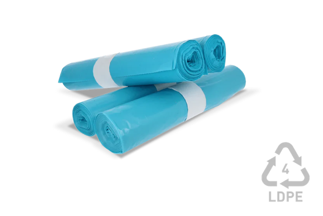 Sac Poubelle 120 Litres80x110cm 10 Rouleaux avec 20 Sac bleus (200 Sac) [TK-9987665]