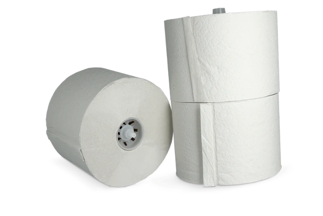 Papier toilette avec Bouchon 2 Couches Blanc T4 (36 pcs) [TK-9987670]