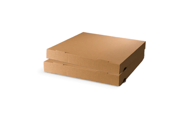 Boîte à pizza 24x4x24cm kraft Marron (100 pcs) [TK-9987693]