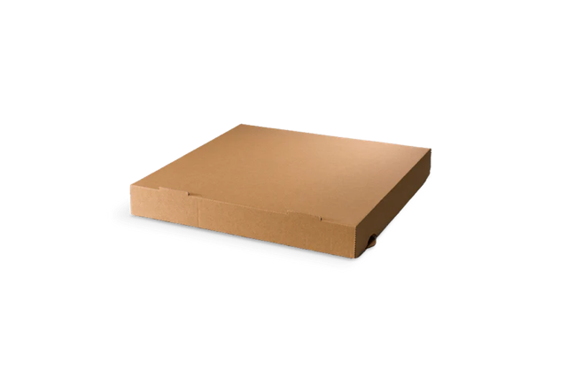 Boîte à pizza 24x4x24cm kraft Marron (100 pcs) [TK-9987693]