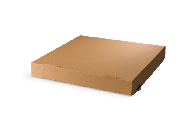 Boîte à pizza 32x4,2x32cm kraft Marron (100 pcs) [TK-9987695]