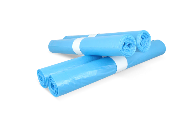 Sac Poubelle 120 Litres80x110cm 15 Rouleaux avec 20 Sac bleus (300 Sac) [TK-9988011]