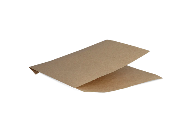 Hamburger bag 16x16cm kraft greaseproof paper (2.000 pcs)